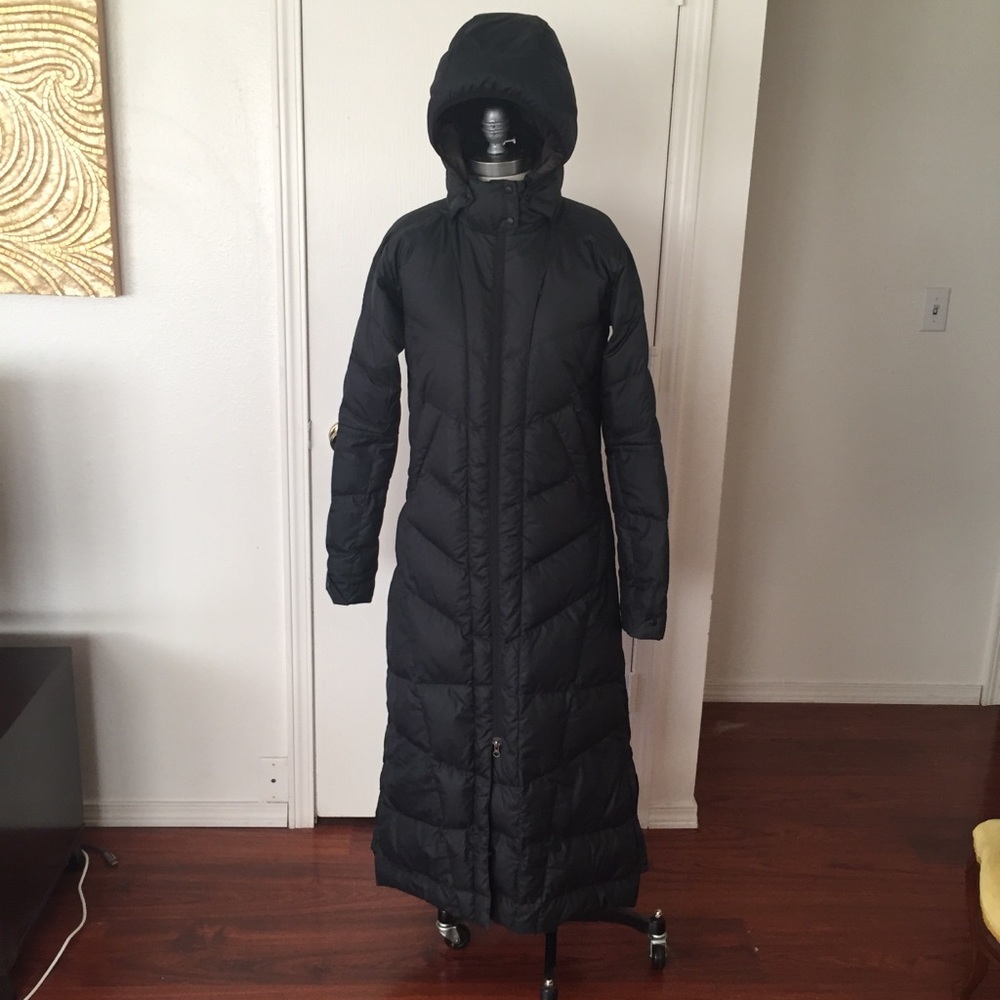 Nau Goose Down Lightweight Fitted Warm  Long Coat